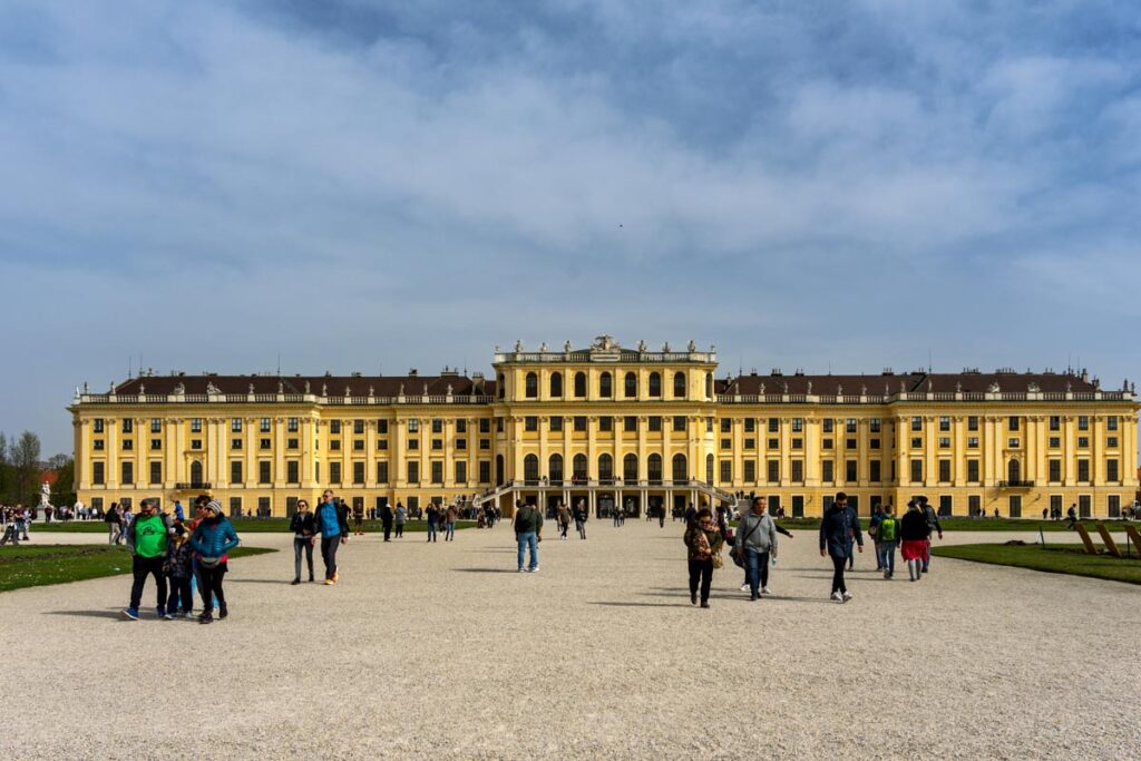 Schloss Schönbrunn, einer der Top Fotospots in Wien