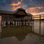 Langzeitbelichtung am Ammersee